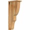 Ekena Millwork Ridgewood Rough Sawn Corbel w/Backplate, Western Red Cedar, 6"W x 12"D x 28"H COR06X12X28RID01RWR - alternate 1